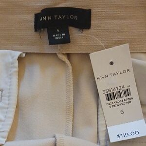 Ann Taylor Beige Trousers